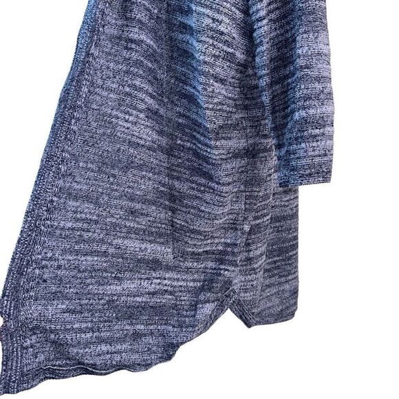 J. Jill PureJill Womens Linen Blend Sweater Cardigan Duster Length Blue Medium - Picture 4 of 10